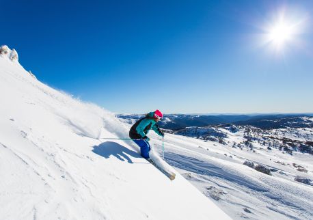 在大雪山（Snowy Mountains）派瑞雪（Perisher）滑雪 - 圖片來源：派瑞雪（Perisher）