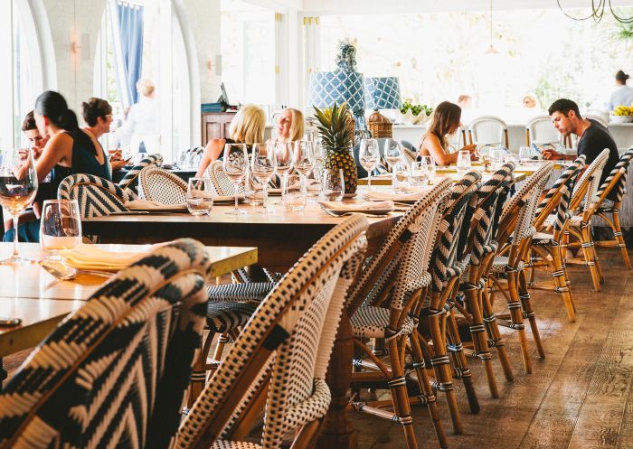 Paper Daisy Restaurant at Halcyon House, Byron Bay - Credit: Halcyon House People enjoying Paper Daisy Restaurant at Halcyon House, Byron Bay