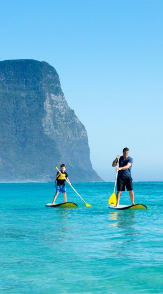立槳衝浪，豪勳爵島（Lord Howe Island）