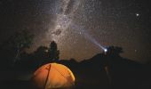 露營者仰望星空，沃倫邦格爾