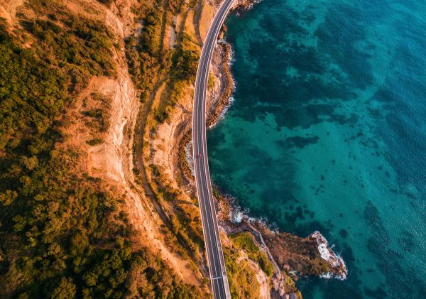 海崖橋 -藍色海洋路（Grand Pacific Drive）-南岸（South Coast） 