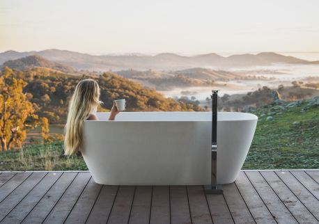 享受 Sierra Escape - 馬奇（Mudgee)的戶外浴