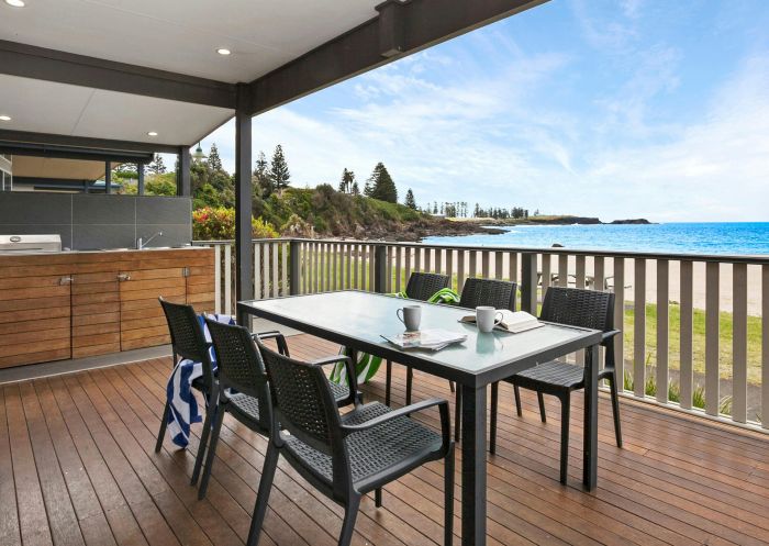 基阿瑪海灘假日公園 - 圖片來源:Kendalls on the Beach 凱阿瑪(Kiama) Park 凱阿瑪(Kiama)Kendalls on the Beach 假日公園的海灘觀景台
