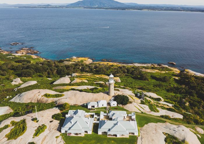 蒙達哥島(Montague Island)燈塔守護人小屋,蒙達哥島(Montague Island) 蒙達哥島(Montague Island)燈塔守護人小屋鳥瞰圖,蒙達哥島(Montague Island)