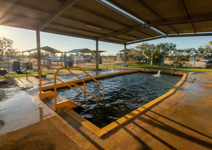Pilliga Bore Baths,Pilliga - 圖片來源:Pilliga Bore Baths Pilliga Bore Baths 的露天浴池